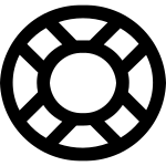Life Ring SVG Icon